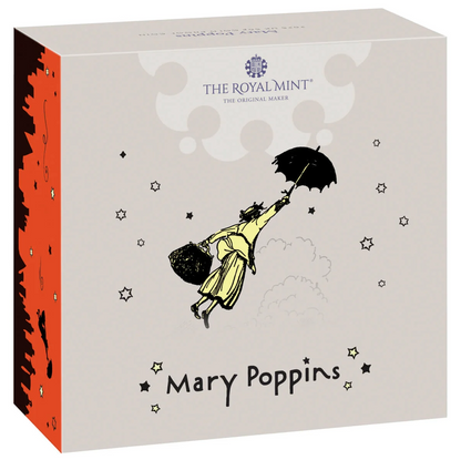 2025 King Charles III 'Mary Poppins' Gold Proof 50P - (Royal Mint Cert No #01)