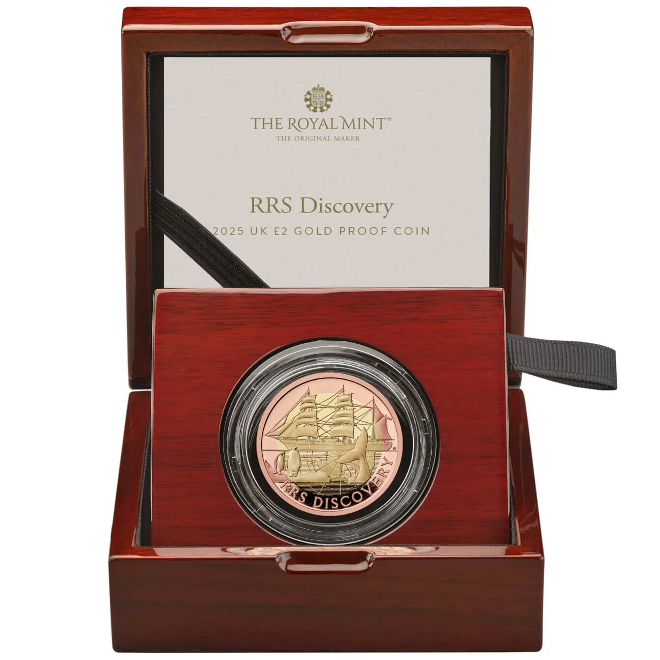 2025 King Charles III 'RRS Discovery' £2 Gold Proof Coin