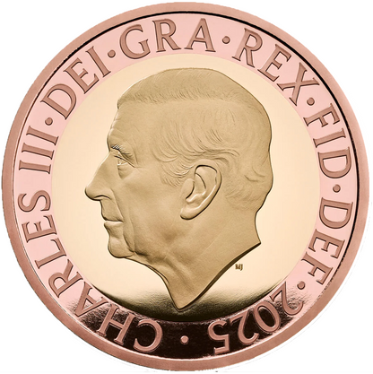 2025 King Charles III 'RRS Discovery' £2 Gold Proof Coin