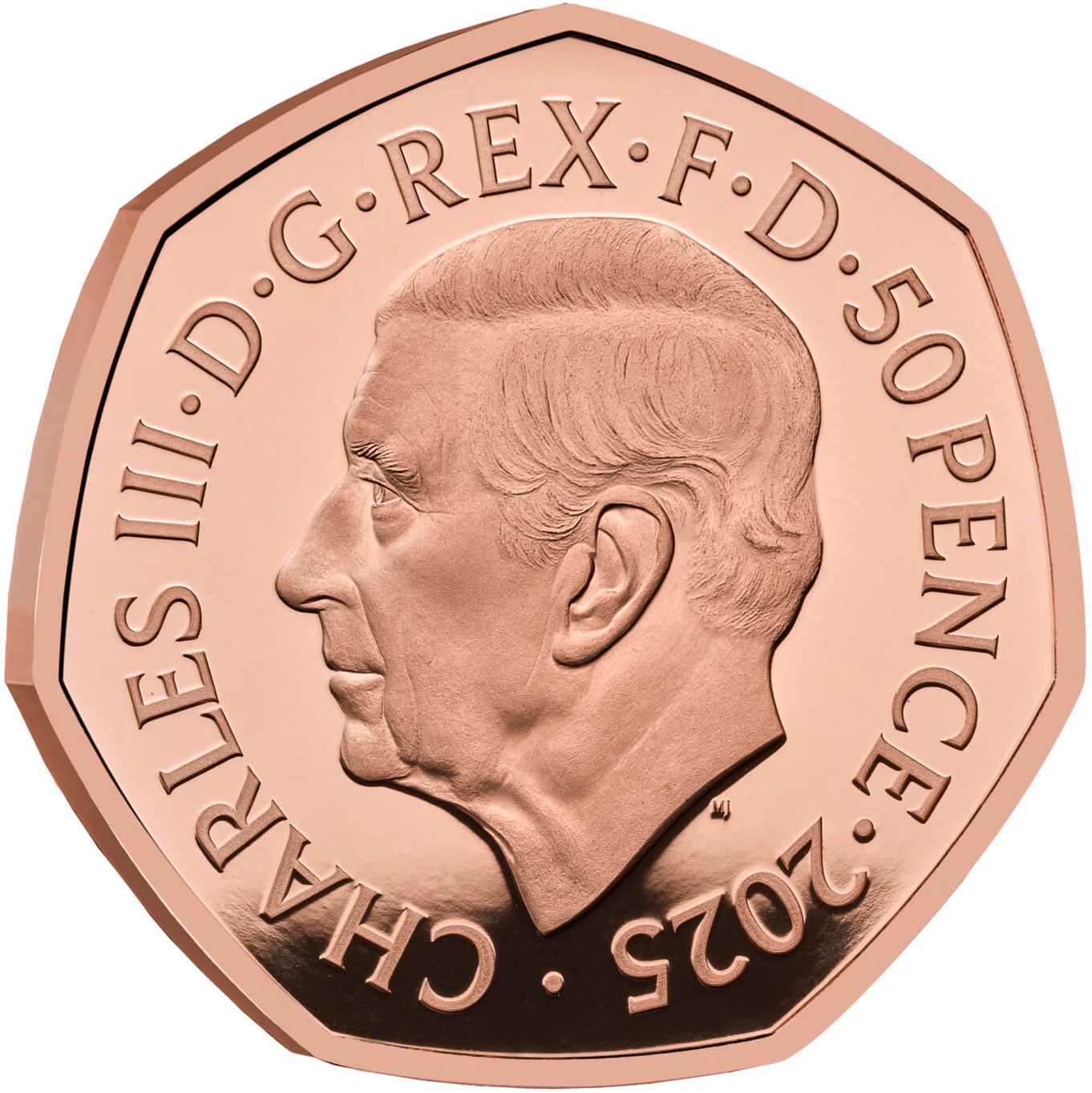 2025 King Charles III u0026#39;Harry Potter Patronusu0026#39; Gold Proof 50P u2013 Allgold Coins