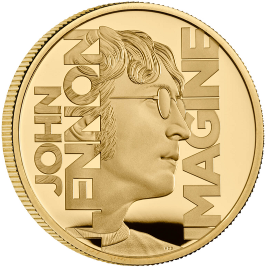 2025 Music Legends 'John Lennon' 1oz 999.9 Gold Proof Coin