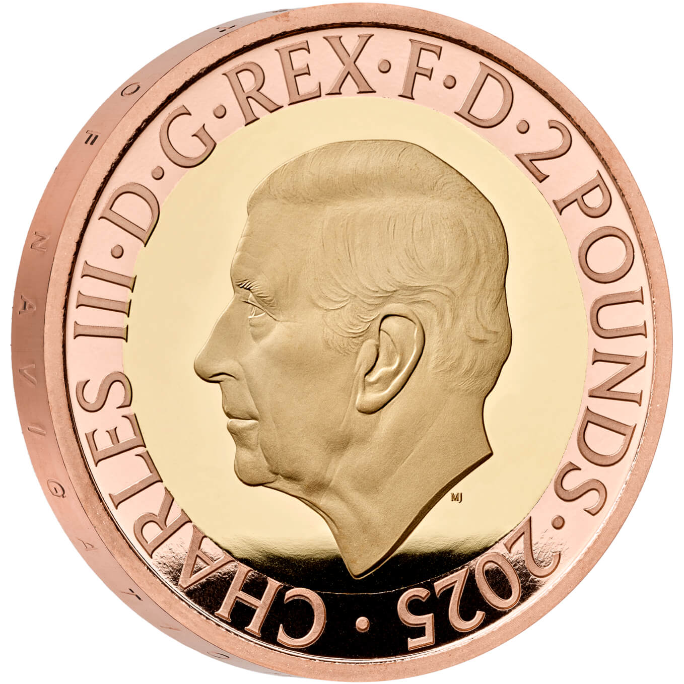 2025 King Charles III '350th anniversary of the Royal Observatory' £2 Gold Proof Coin