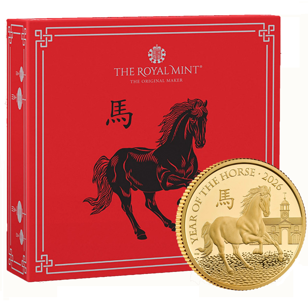 2026 King Charles III 'Lunar Year of the Horse' 999.9 1oz Gold Proof Coin