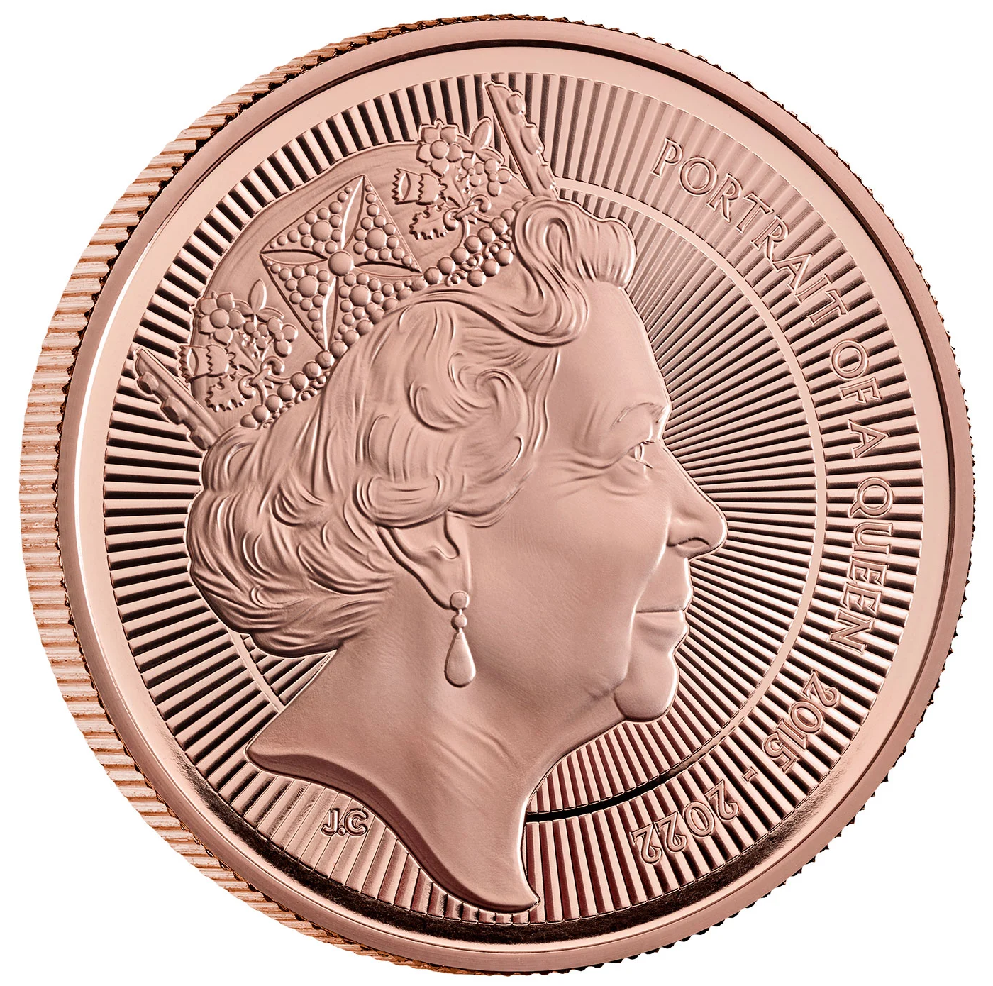2026 Portraits of a Queen - Elizabeth II The Fifth Effigy £5 Crown Gold Proof