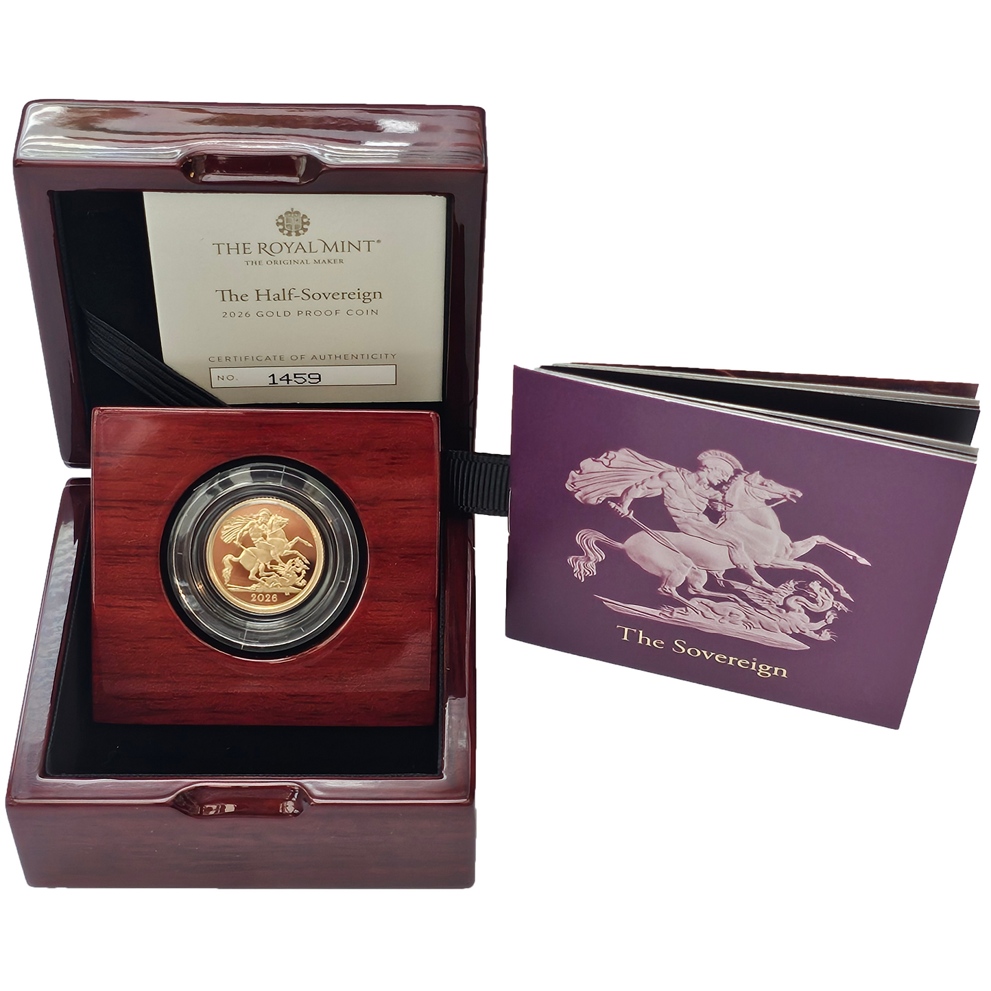 2026 King Charles III First Year of the 'Yellow Gold' Proof Half Sovereign