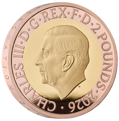 2026 King Charles III 'Duchess of Hamilton' £2 Gold Proof Coin
