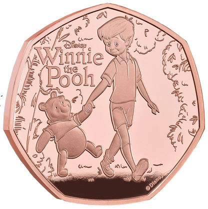 2026 100 Years of Winnie the Pooh - Loyalty Gold Proof 50P - 100 issue Limit