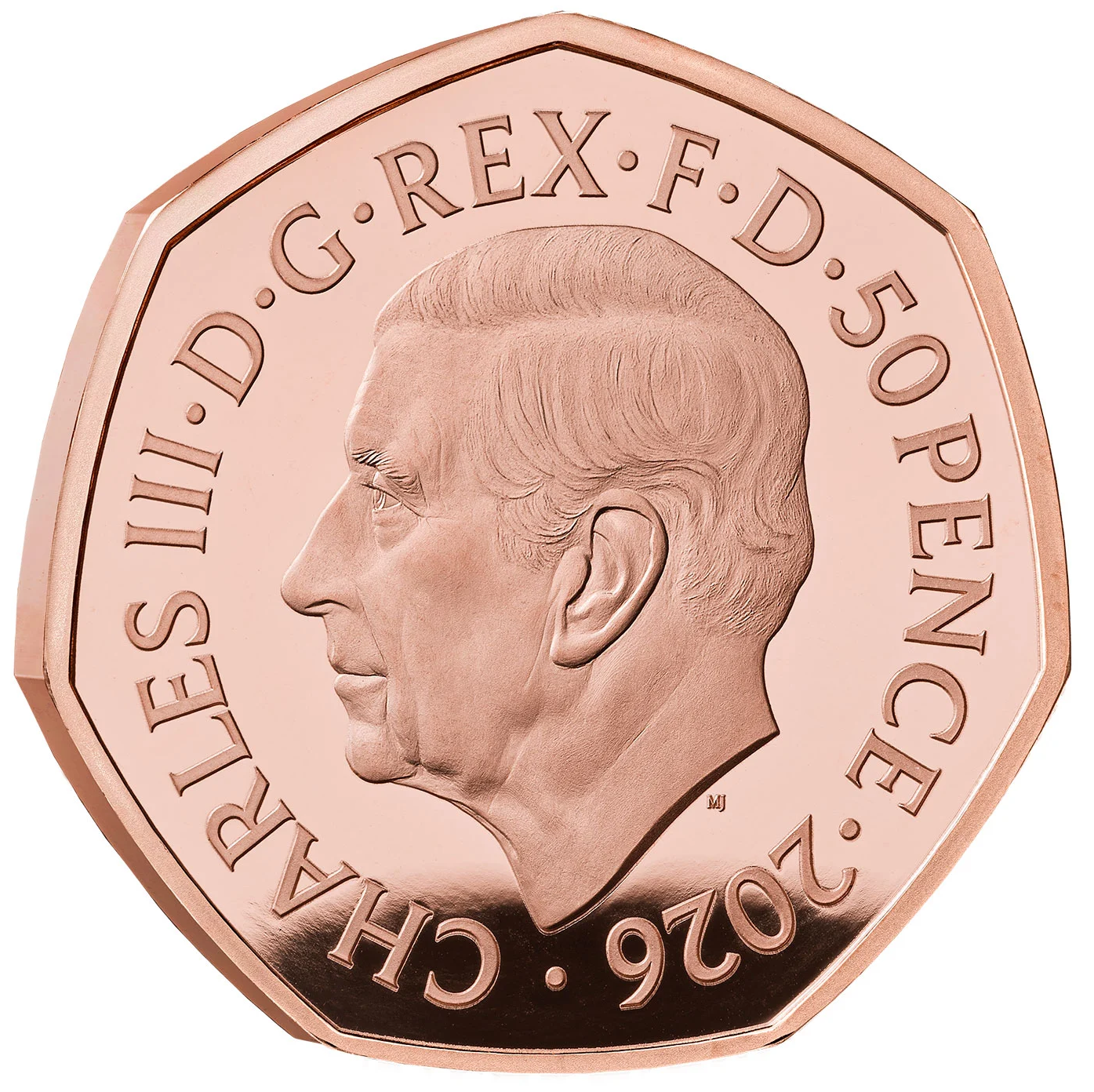 2026 100 Years of the British Grand Prix Gold Proof 50P - 100 issue Limit