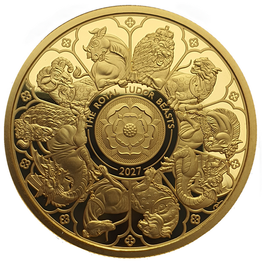 2027 Royal Tudor Beasts Completer 1oz 999.9 Gold Proof Coin