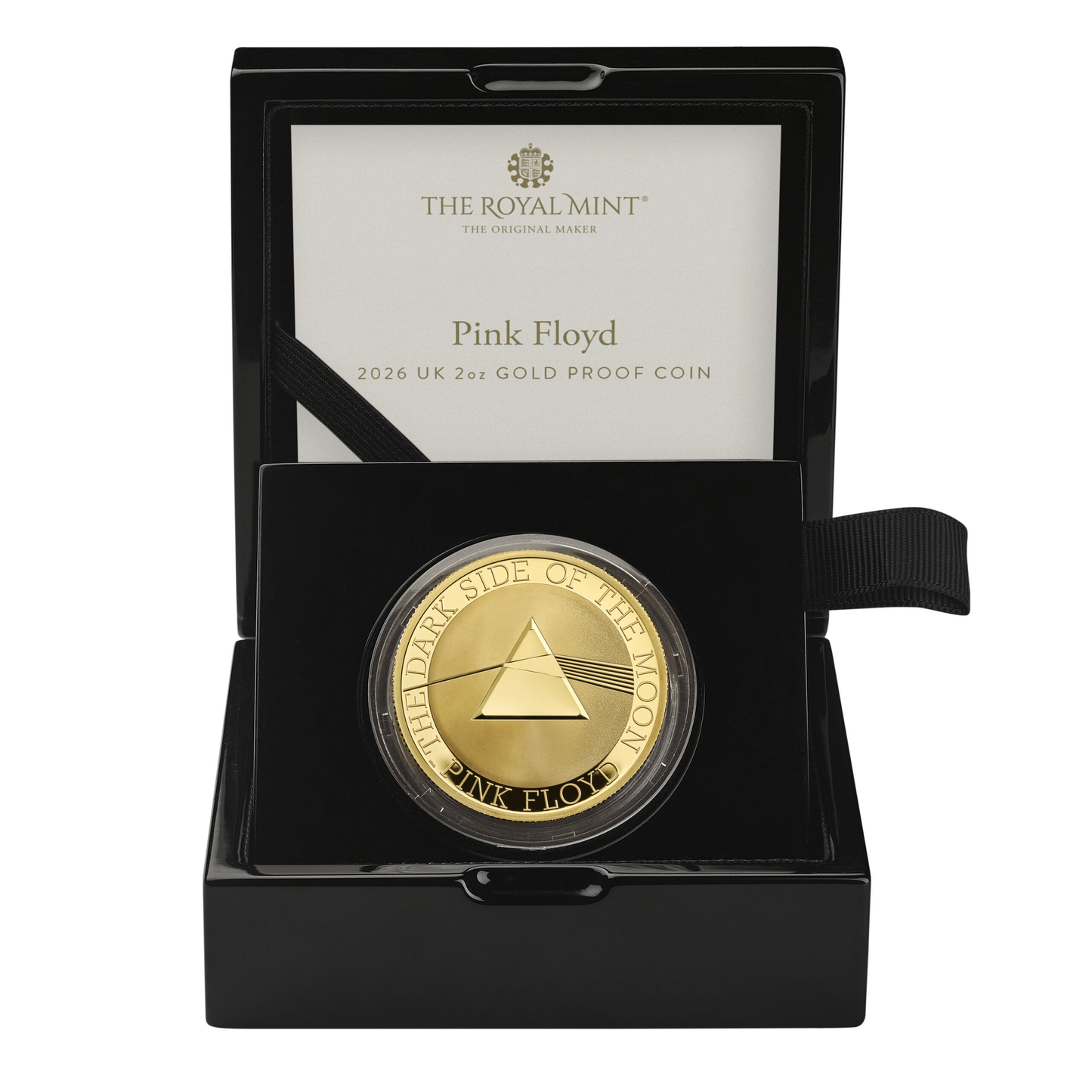 2026 Music Legends 'Pink Floyd' 2oz 999.9 Gold Proof Coin