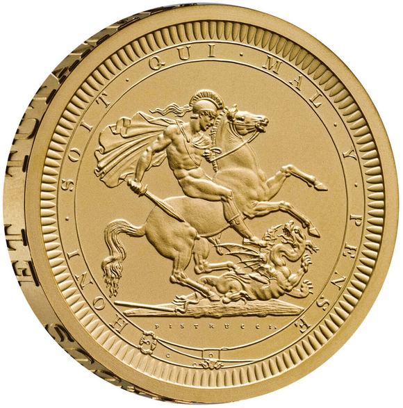 2024 Great Engravers 'Benedetto Pistrucci' St George & Dragon 2oz Gold Proof Coin