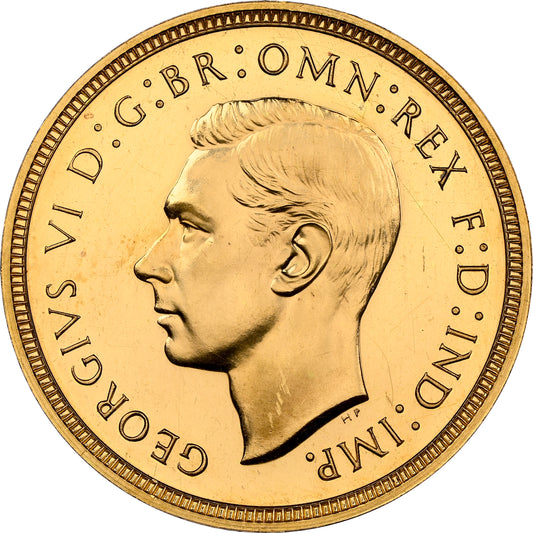 1937 King George VI Proof Specimen Full Sovereign - NGC PF-62 Cameo