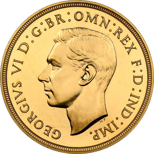 1937 King George VI Proof Specimen Double Sovereign - NGC PF-63