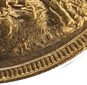 1887-M Queen Victoria Jubilee Head Gold Sovereign - (Extremely Rare) DISH M1