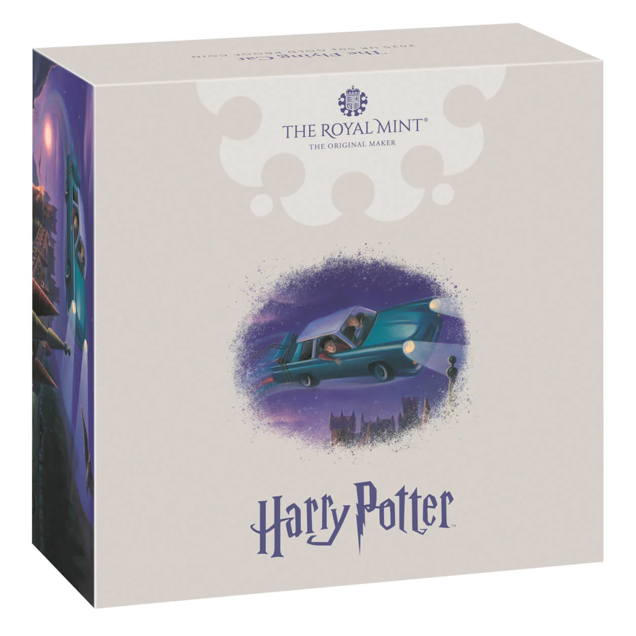 2025 King Charles III 'Harry Potter Flying Car' Gold Proof 50P