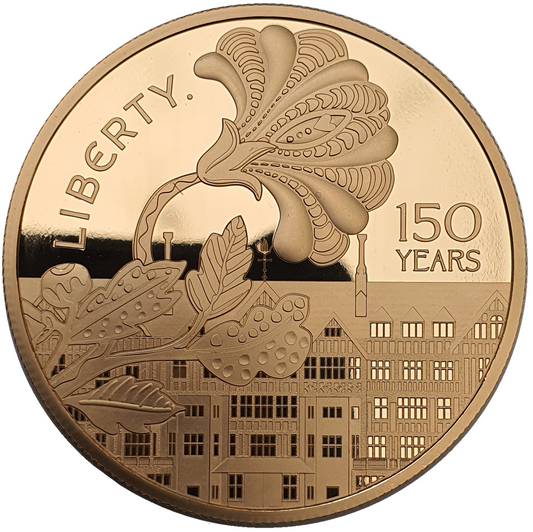 2025 King Charles III '150 Years of Liberty' £5 Crown Gold Proof