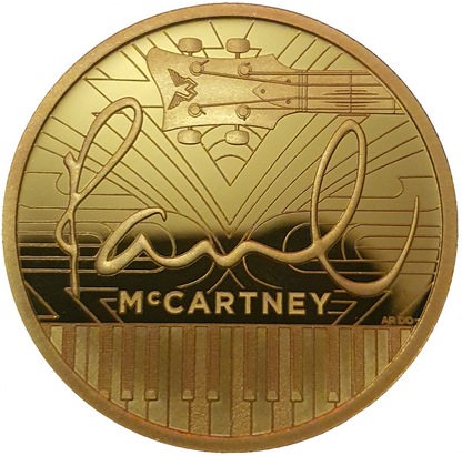 2024 Music Legends 'Paul McCartney' 1 oz 999.9 Gold Proof Coin