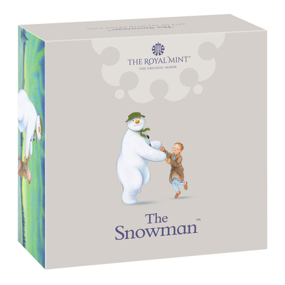 2023 Snowman Dancing' Gold Proof 50P - 100 issue Limit.