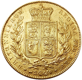 Queen Victoria  / Queen Elizabeth II Shield Reverse Type Set (2 Sovereigns)