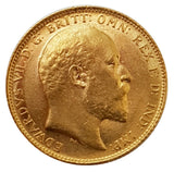King Edward VII Sovereigns Mint Type Set (4/5 Sovereigns)