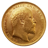 1902-1910 King Edward VII Sovereigns Full Date Run Set (9 Sovereigns)
