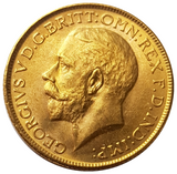 1916-M King George V Gold Sovereign (Melbourne)
