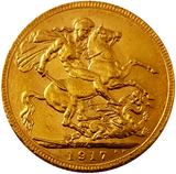 1917-C King George V Gold Sovereign (Ottawa / Canada)