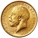 1917-M King George V Gold Sovereign (Melbourne)