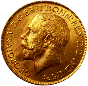 1919-C King George V Gold Sovereign (Ottawa / Canada)