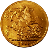 1919-C King George V Gold Sovereign (Ottawa / Canada)