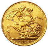 1919-S King George V Gold Sovereign (Sydney)