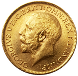 1925-M King George V Gold Sovereign (Melbourne)