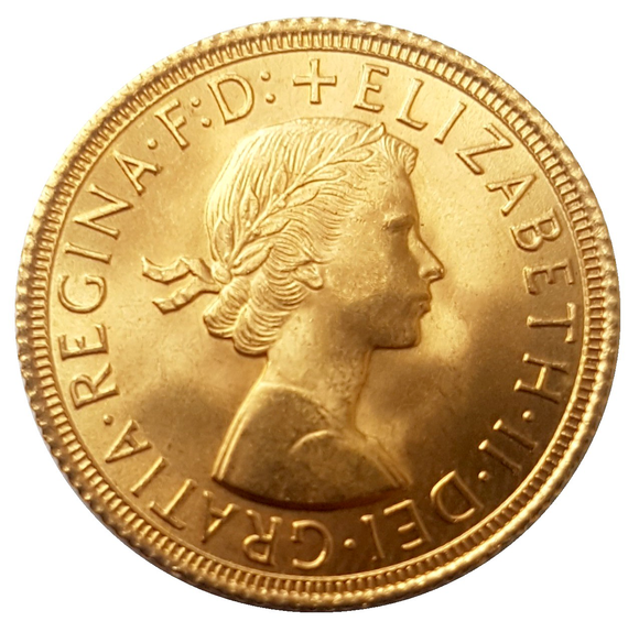 Queen Elizabeth II Sovereigns 1957-1968