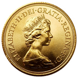 1974-1982 Queen Elizabeth II Gold Sovereigns +Luxury Case