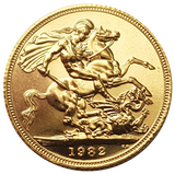 1974-1982 Queen Elizabeth II Gold Sovereigns +Luxury Case