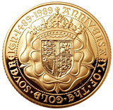 1989 Proof 500th Anniversary sovereign by Bernard Sindall