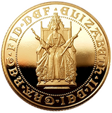 1989 Proof 500th Anniversary sovereign by Bernard Sindall