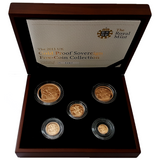 2011 Queen Elizabeth II 5 Coin Gold Sovereign Set + COA