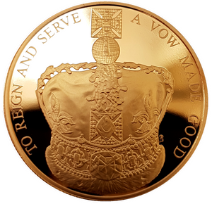 2013 Queen Elizabeth II 60th Anniversary of the Coronation' £5 Gold Proof Coin