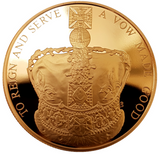 2013 Queen Elizabeth II 60th Anniversary of the Coronation' £5 Gold Proof Coin