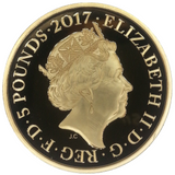 2017 Queen Elizabeth II HRH Prince Phillip Retirement + Gold Proof £5 Boxed / COA