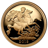 2019 Queen Elizabeth II Proof Full Sovereign - Jody Clark Portrait.