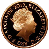 2019 Queen Elizabeth II 200th Anniversary Birth of Victoria + Gold Proof £5 Boxed / COA