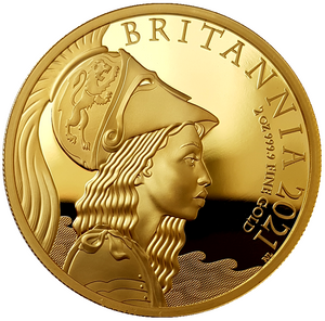 2021 Queen Elizabeth II Premium Britannia 999.9 Two-Ounce Gold Proof Coin