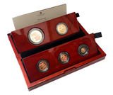 2021 Queen Elizabeth II 5 Coin '95th Birthday' Gold Proof Sovereign Set