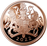 2022 Queen Elizabeth II 3 Coin 'Platinum Jubilee' Gold Proof Sovereign Set