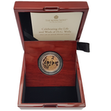 2021 Queen Elizabeth II Celebrating the Life and Work of H.G. Wells £2 Gold Proof Coin