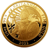 2022 Queen Elizabeth II Britannia Premium 6-Coin Gold Proof Set