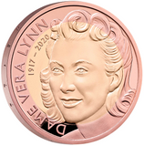 2022 Queen Elizabeth II Dame Vera Lynn £2 Gold Proof Coin