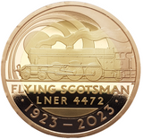 2023 King Charles III 'Flying Scotsman' £2 Gold Proof Coin